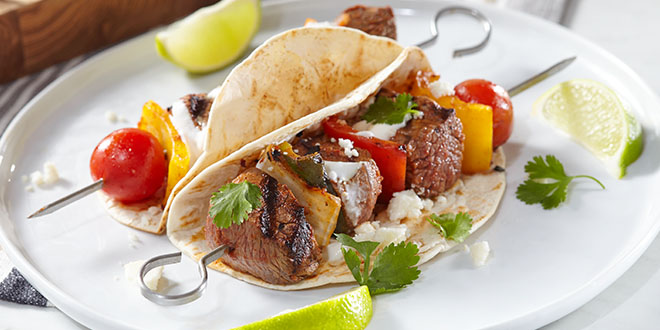 Grilled taco kabobs – Hamilton Beach