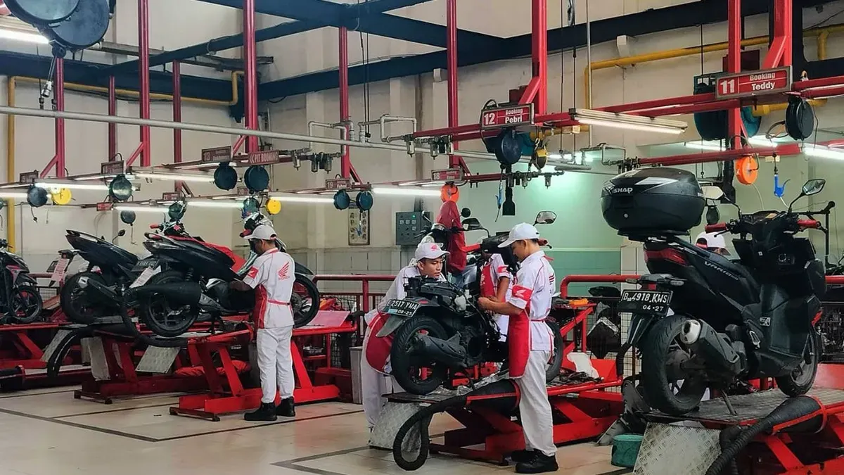 Promo Servis Motor Honda di AHASS Jakarta-Tangerang, Diskon hingga 25 Persen