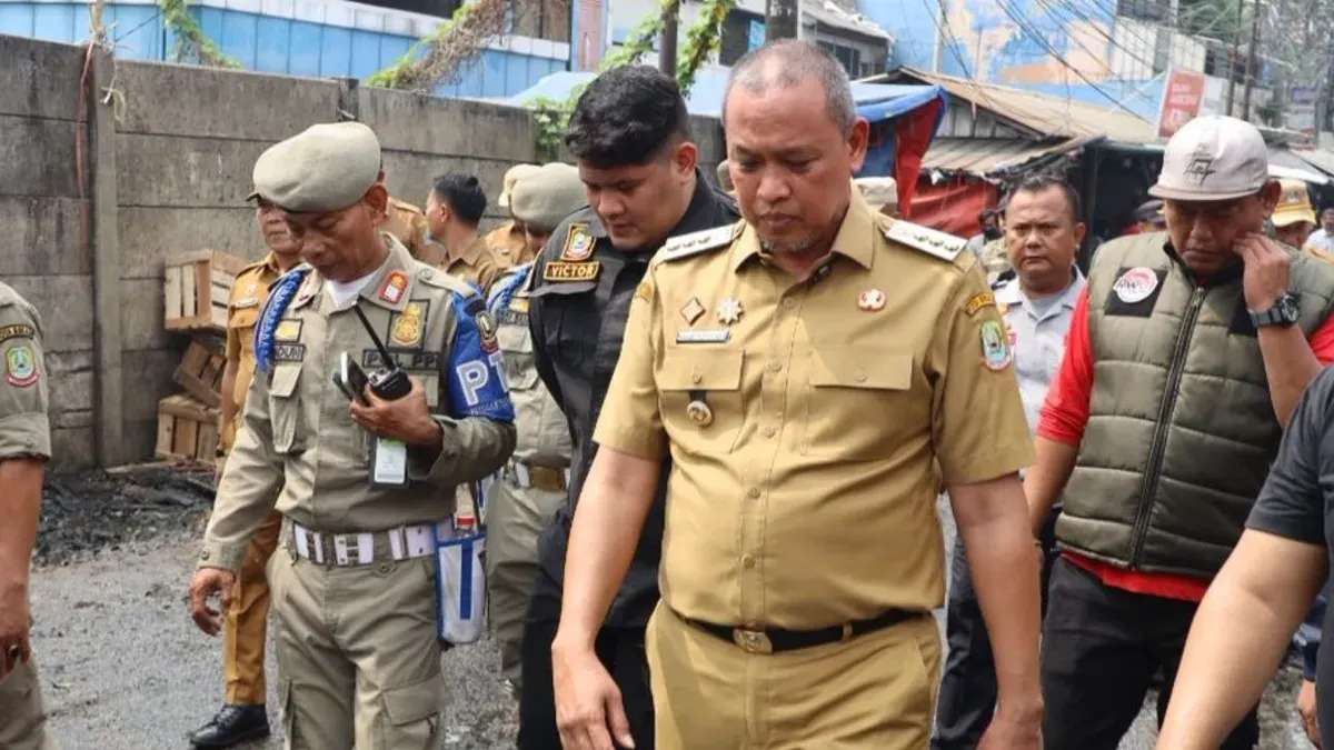 Setelah Pondok Gede, Wali Kota Bekasi Lanjutkan Pembenahan Kawasan Pasar Baru