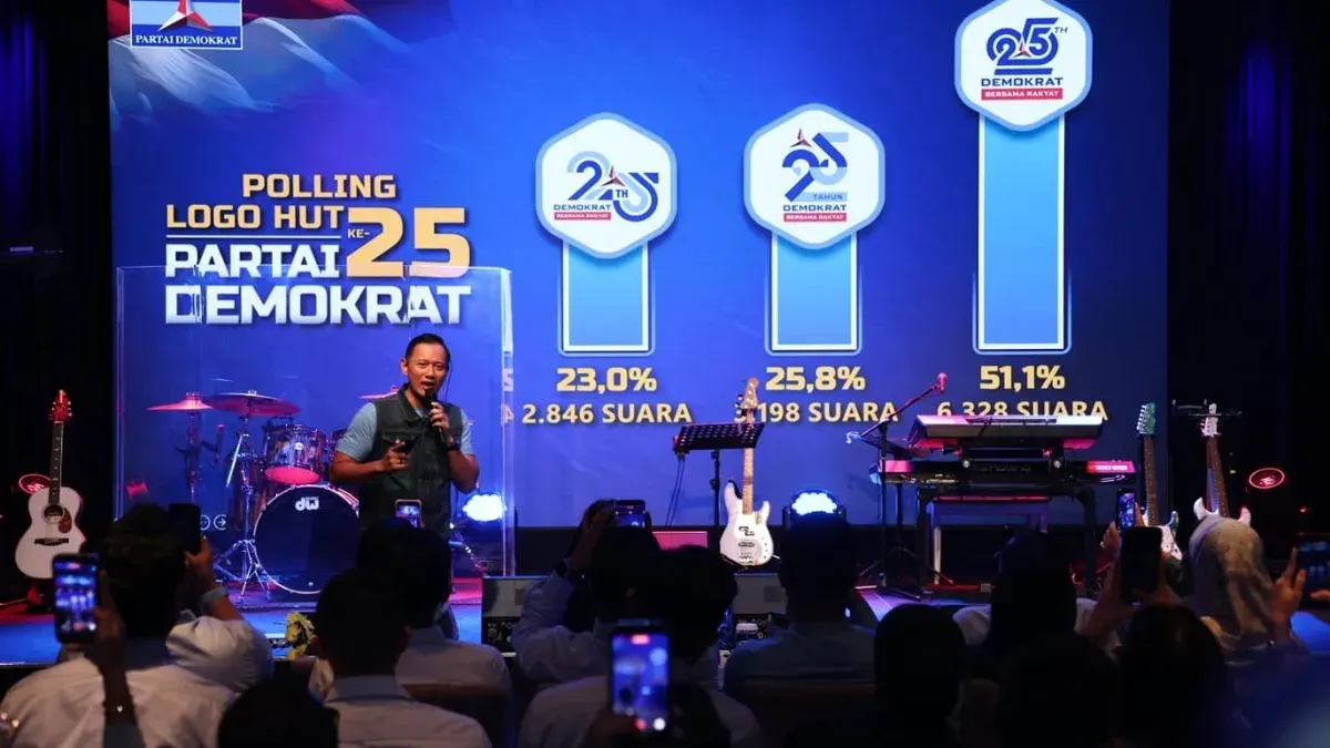HUT ke-25 Demokrat, AHY: Partai Terus Hadir Bawa Solusi bagi Rakyat